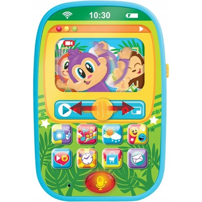 Telefon pro děti Dumel 15 cm x 15 cm, vícebarevný