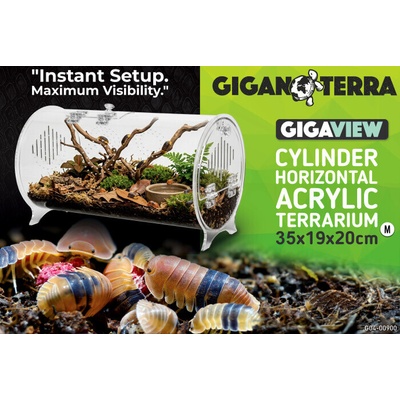 GiganTerra GigaView horizontálny cylinder 35 x 19 x 20 cm
