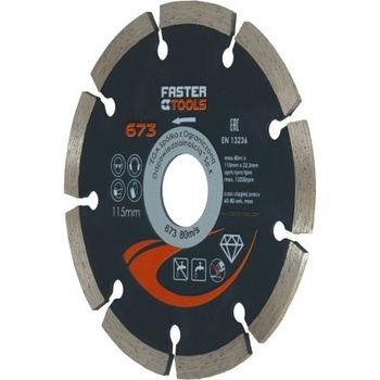 Jipos Diamantový kotouč segmentový 230 x 2,8 x 22,2 mm 676