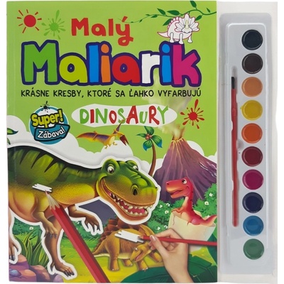 Malý maliarik Dinosaury