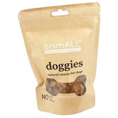 animALL Doggies snack meat with herbs large balls 150 g