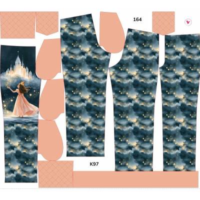 Takoy Panel se střihem rozšířené softshellové kalhoty křišťálový zámek 164