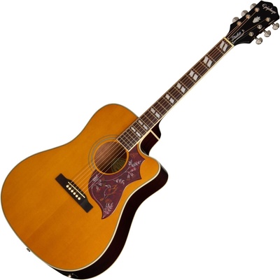 Epiphone Hummingbird Studio EC Natural Електро-акустична китара Дреднаут