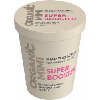 Organic Mimi Шампоан-скраб за коса Argan & Sea Salt, 310 g