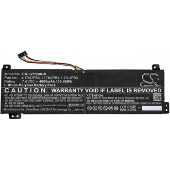 Cameron Sino Батерия за лаптоп Lenovo Yoga V330-15 Yoga V530-15 L17M2PB4 LiPo 7.6V 4000mAh