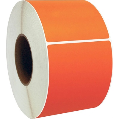 CDRmarket ETRL-32x20-O-T samolepicí etikety oranžové termo role 32 x 20 mm 2000 ks