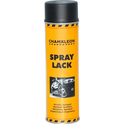 Chamäleon černá lak polomatná sprej 500 ml