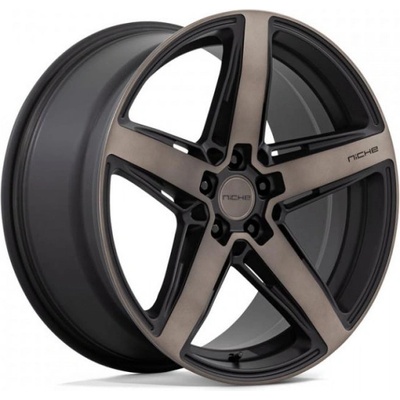 Niche M271 TERAMO 10,5x20 5x112 ET20 matte black with double dark tint face