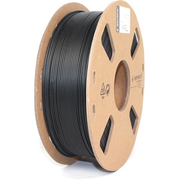 Gembird 3DP-PLA+1.75-02-BK, 3D филамент, PLA PLUS, 1, 75mm, 1000g, Черно (3DP-PLA+1.75-02-BK)