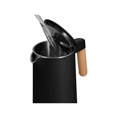 Concept RK3301 Stainless steel double wall kettle 1, 5, Salt & Pepper, black