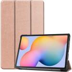 Gigapack Samsung Tab S6 Lite 10.4 LTE GIGAPACK Tok стоящ, кожен ефект FLIP, държач за настолен компютър, ЗЛАТЕН GP-98332 (GP-98332)