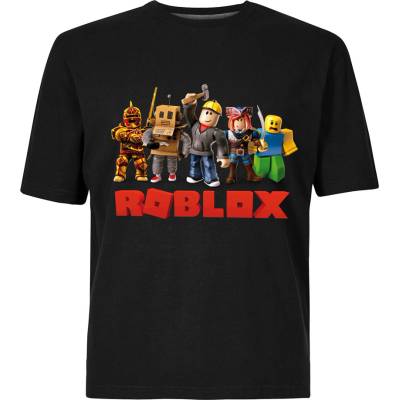 Tričko Roblox bavlna Roblox černá