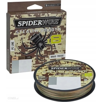 Spiderwire šnúra Stealth Smooth8 Camo 150m 0,06mm 5,4kg