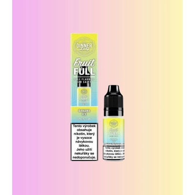 Dinner Lady Bar Salts Fruit FULL Banana Ice 10 ml 20 mg