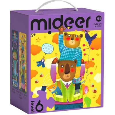 Mideer LEVEL UP! 06 Vzhůru do vesmíru 2v1 154 a 180 dílků