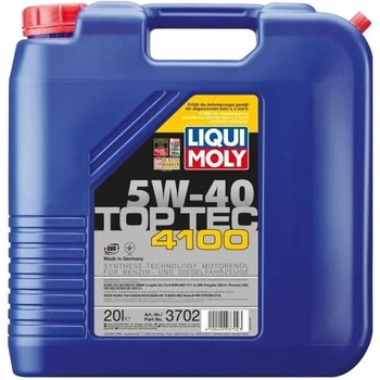 Image 1 of LIQUI MOLY Top Tec 4100 5W-40 20 l