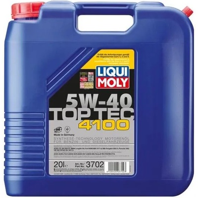 LIQUI MOLY Top Tec 4100 5W-40 20 l