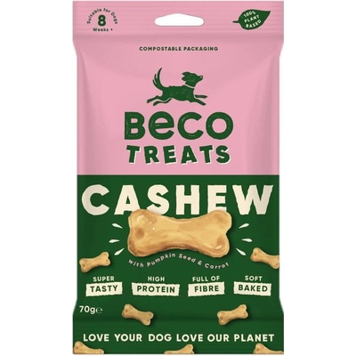 Beco Treats Odmena pre psov Cashew 70 g