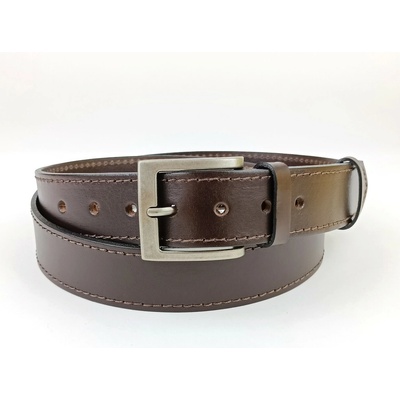 Penny Belts pánský opasek Jeans hnědý opasek Jeans