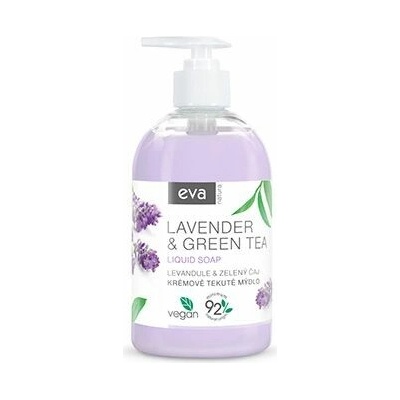 Eva Natura Lavender & Green Tea krémové tekuté mydlo na ruky 500 ml