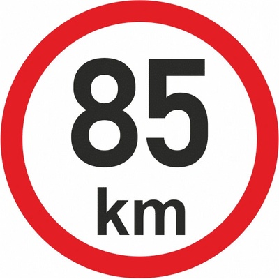 LTTS cz Samolepka - omezená rychlost REFLEX 85km