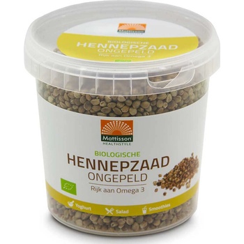 Mattisson Healthstyle Конопено семе (небелено), БИО 400 g | Mattisson Healthstyle (MT1536)