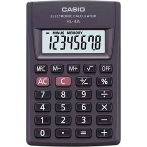 Casio HL-4A-B Калкулатори