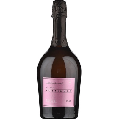Potzinger Sekt Brut ROSÉ Methode Traditionnelle „Hommage 1860“ ružové 0,75 l