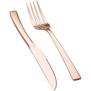 Berlinger Haus Комплект прибори с ножове за стек за 6 души Rose Gold 12 части 55227 (BH/3088)