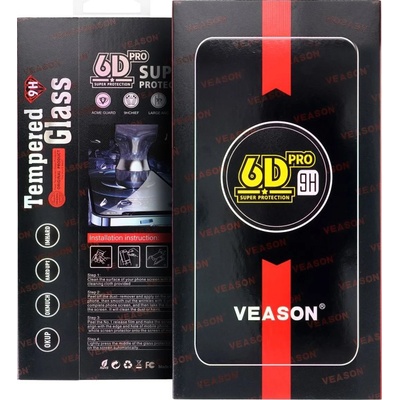 6D закалено стъкло Xiaomi Redmi 9/9A/9C/9AT/Redmi A1/A1+/A2, пълно покритие - черен (509704)