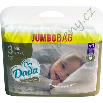 Dada Extra care bag 3 4-9 kg 96 ks
