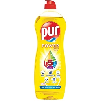 Pur Препарат за миене на съдове Duo Power, лимон, 750 ml