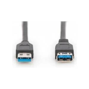 ASSMANN USB 3.0 extension cable - USB Type-A (male)/USB Type-A (female) - 3 m