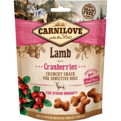 Carnilove Crunchy Snack Lamb & Cranberries 200 g – Sleviste.cz Carnilove Crunchy Snack Lamb & Cranberries 200 g – Sleviste.cz