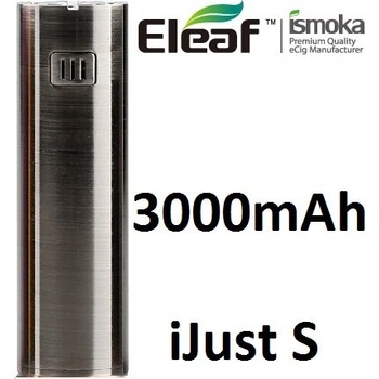iSmoka-Eleaf iJust S baterie Brushed Black 3000mAh