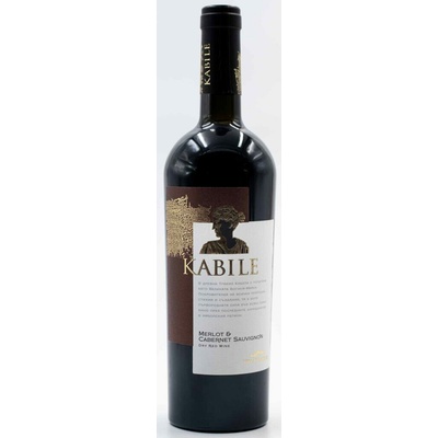 Villa Yambol Kabile Cabernet Sauvignon x Merlot červené 2020 13,5% 0,75 l (čistá fľaša)