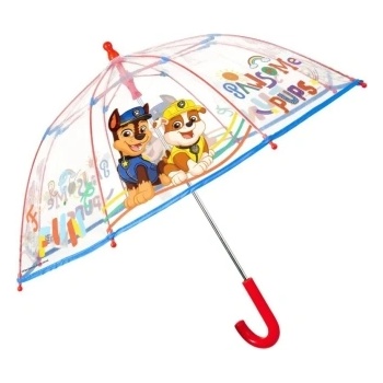 Детски прозрачен чадър Perletti Kids Paw Patrol 75151