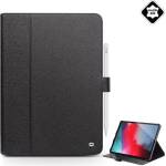 Qialino IPAD Air 11 (2026) / Air 11 (2025) / Air 11 (2024) QIALINO калъф със стойка, от естествена кожа, активен FLIP, държач за молив, ЧЕРЕН (GP-84994)