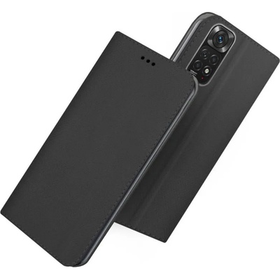 Xiaomi Калъф Flip Book Smart Magnet за Xiaomi Redmi Note 11/Note 11S, Черен (5215)