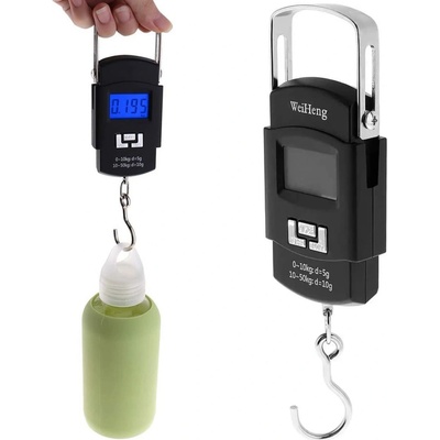 Electronic WH-A08 Váha na batožinu a ryby digitálna prenosná 50kg