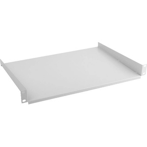 Lanberg Аксесоар Lanberg 19" fixed shelf 1U / 483x315mm, max load capacity up to 20kg, grey (AK-1008-S) - Allstore