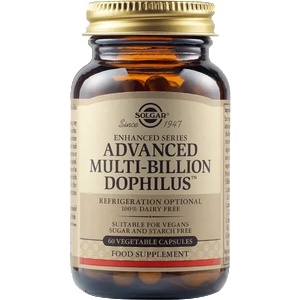 Solgar Advanced Multi-Billion Dophilus, 60 vegetable capsules