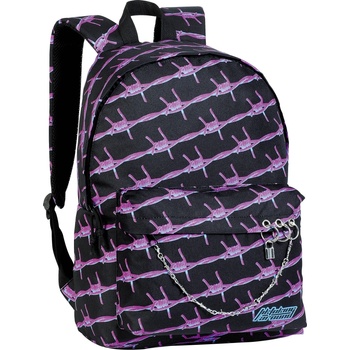 Unkeeper Ученическа раница Unkeeper - Tiktoking Around, Черна (DKT64848)