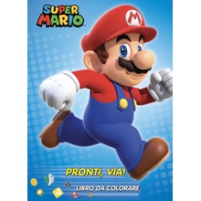 Super Mario pronti via! Libro da colorare