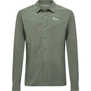 Salewa Мъжка риза с копчета Salewa Puez L/S Shirt - Faded Green - размер 50 (EU) (033-3190-0213)