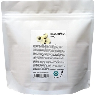 Zelené Drahokamy Maca prášek 400 g