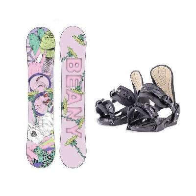 Beany LOVE dívčí snowboard + Beany Junior vázání - 150 cm + XS - EU 32-35