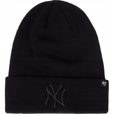 47 Brand čepice zimní beanie černá