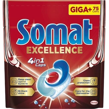 Somat Excellence Tablety do myčky 4v1 75 ks