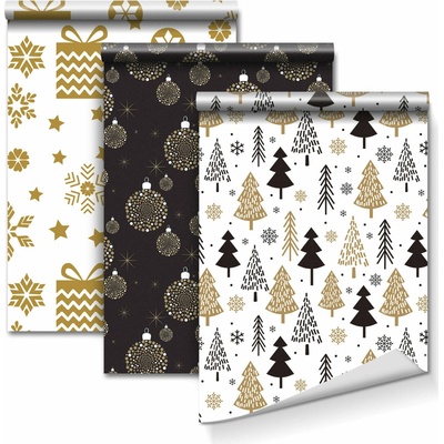 Baliaci papier - 3 druhy - 70 gsm - 70 x 150 cm